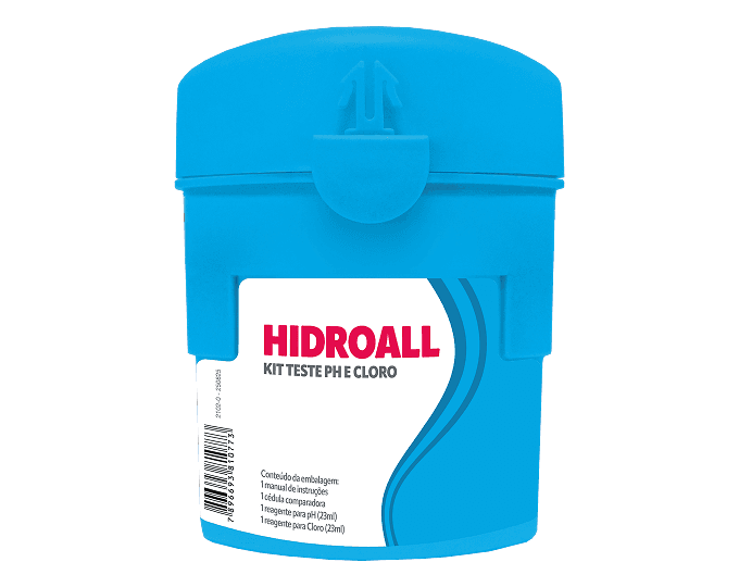 Kit teste pH e cloro